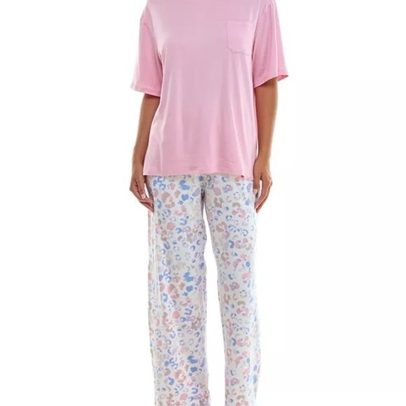 Roudelain Womens Pajama Shirt Pants Separates - Picture 2 of 2